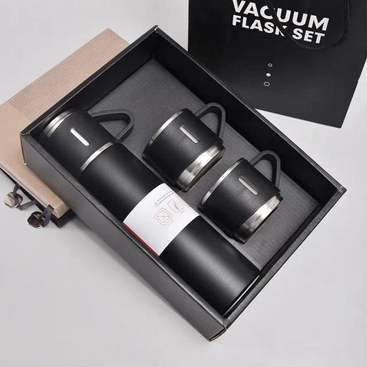 Stainless Steel Vacuum Flask Set of 3 — 500ml