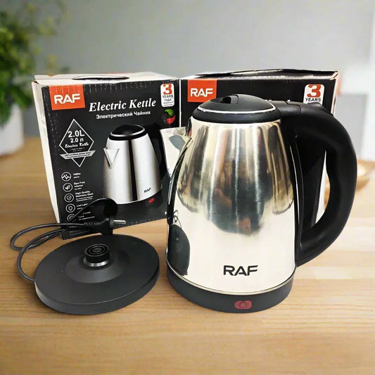 Stainless Steel Electric Kettle — 2L RAF