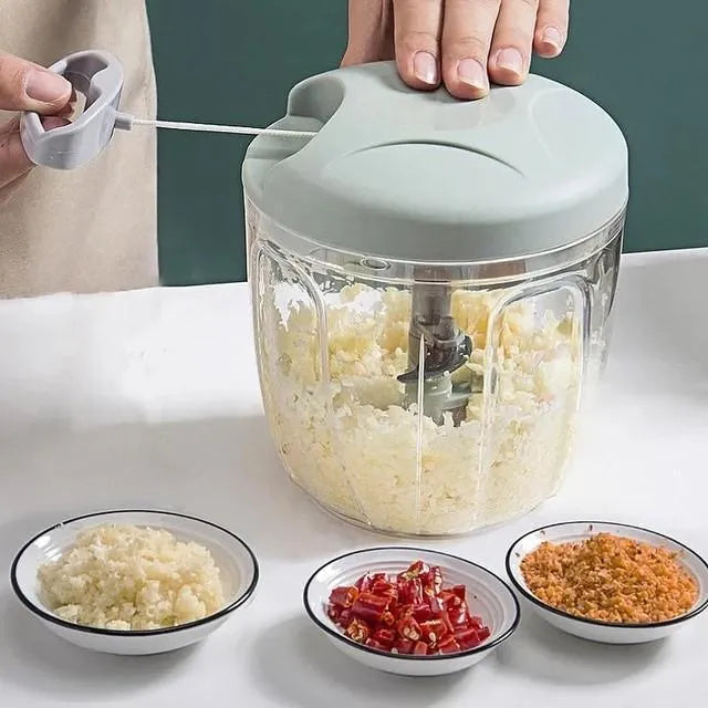 Manual Food Chopper — Compact & Easy
