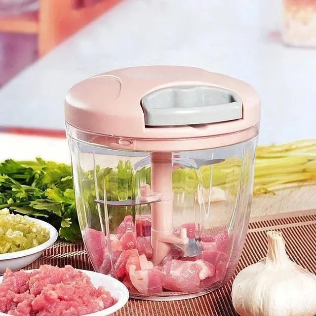 Manual Food Chopper — Compact & Easy