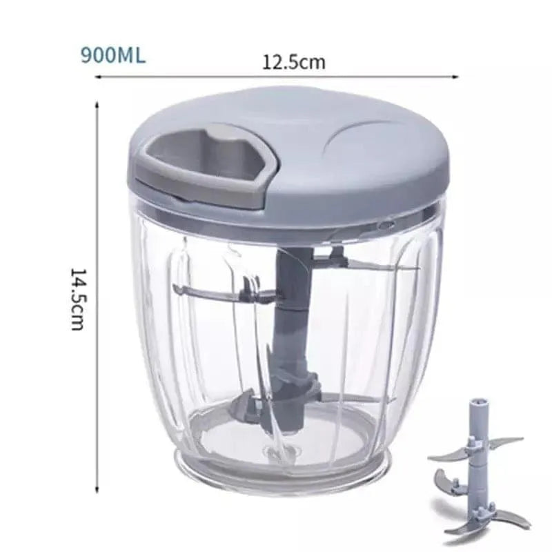 Manual Food Chopper — Compact & Easy