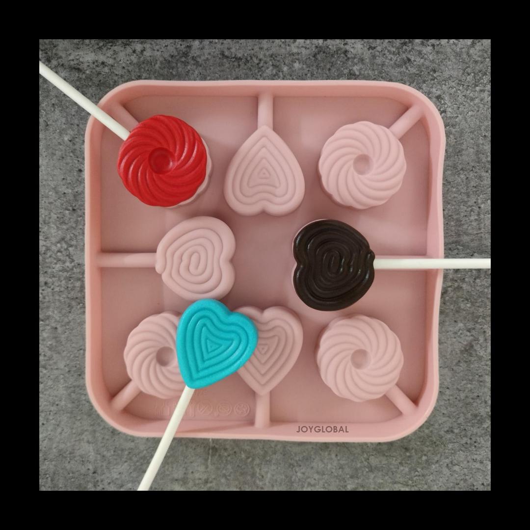 Silicone Heart & Swirl Baking Mould