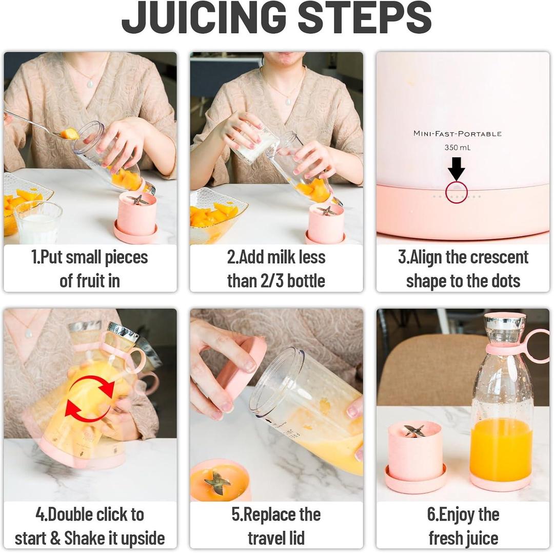 Electric Juicer blender and Portable Smoothie Maker